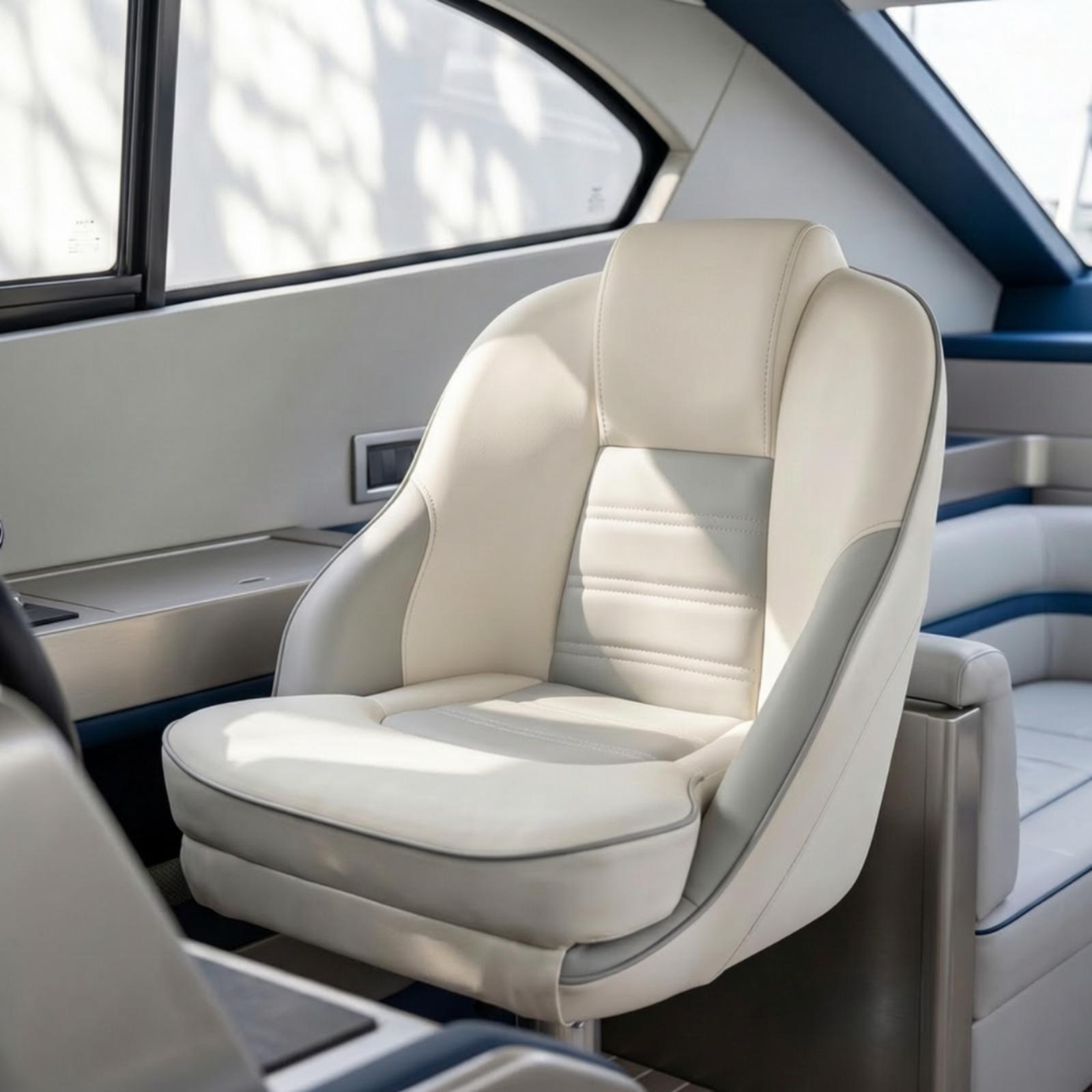 Fishing Boat Seat - 해양 선장용 시트 PU 스폰지 알루미늄