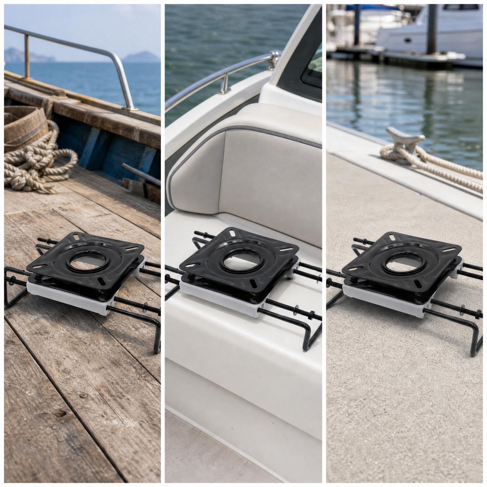 낚싯배 의자용 회전식 마운트 브래킷, 스틸 클램프 베이 - Fishing Boat Seat 리뷰 및 가격