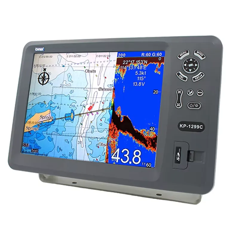 GPS 차트 플로터, 12인치 해양 어군 탐지기, NM - Fishing Boat Gps 리뷰 및 가격